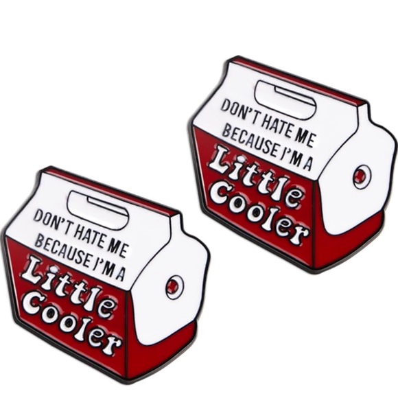 3/$30 Funny enamel pin button Coleman cooler‎ - Picture 1 of 3